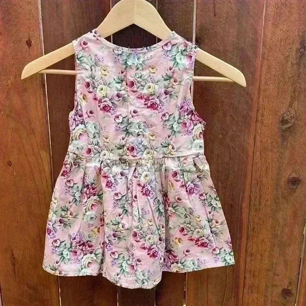 NWOT Pink Floral Girls Dress